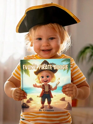 Child reading their custom personalized book